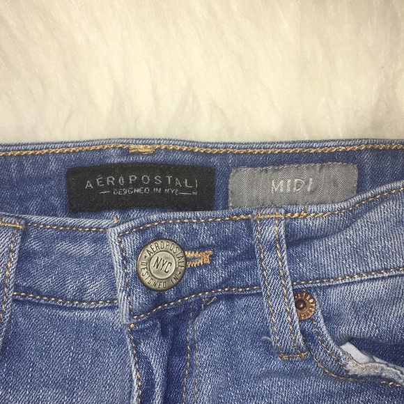 Aeropostale Midi denim shorts - Picture 2 of 4